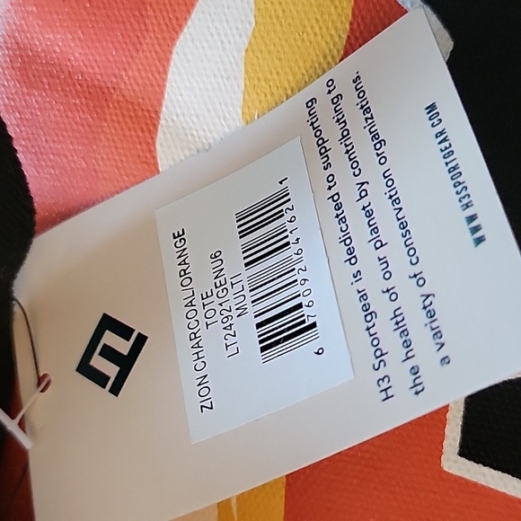 NWT Zion National Park Cotton Canvas Bag Library Book Tote Nature Preservation - Picture 8 of 8